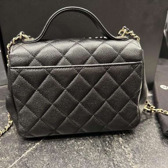 Chanel Business Affinity Small, black with ghw. Excellent condition. - Picture 2 of 3